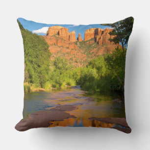 Cojín Decorativo Río en Red Rock Crossing, Arizona