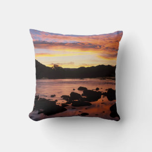 Cojín Decorativo Río Orange al atardecer, Richtersveld Nacional