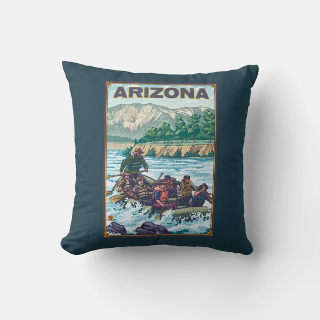 Cojín Decorativo Río RaftingArizona (Anverso)