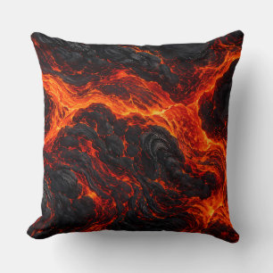 Cojín Decorativo Ríos de Fuego Volcánico Decorativos