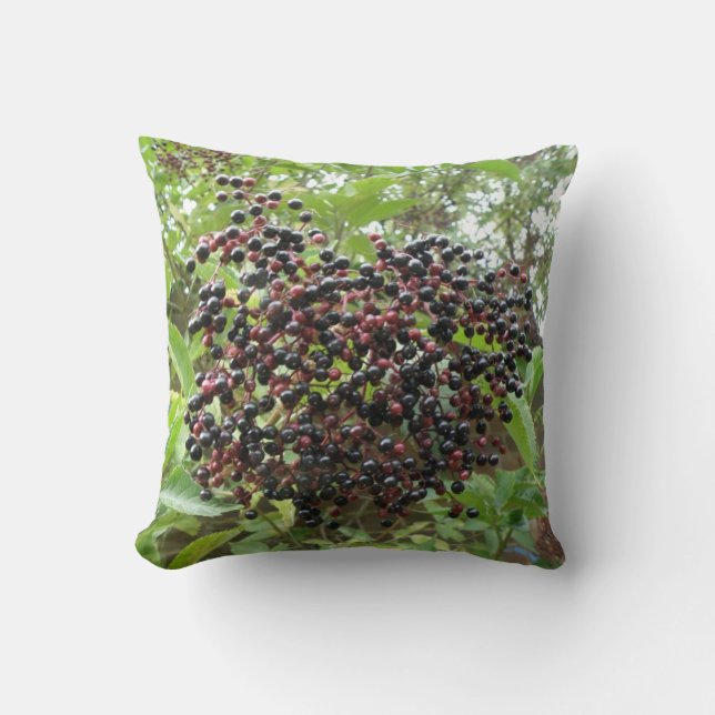 Cojín Decorativo Ripening Elderberries Pillow (Anverso)