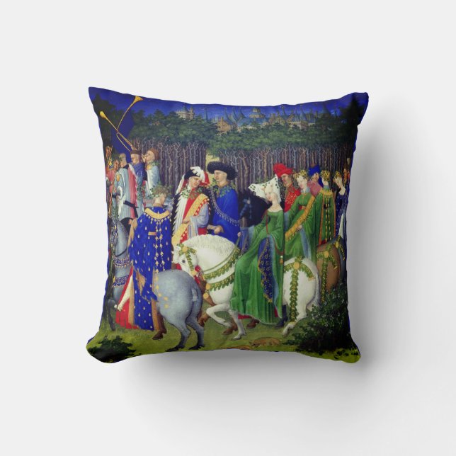 Cojín Decorativo Riquezas Heures (mayo) de Tres (Anverso)