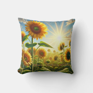 Cojín Decorativo Rise Shine Bloom - Sunflower Inspirador