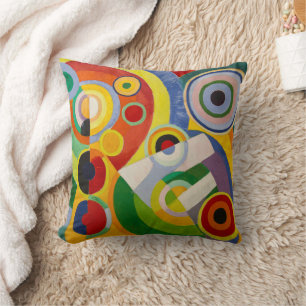 Cojín Decorativo Ritmo, alegría de vida Robert Delaunay