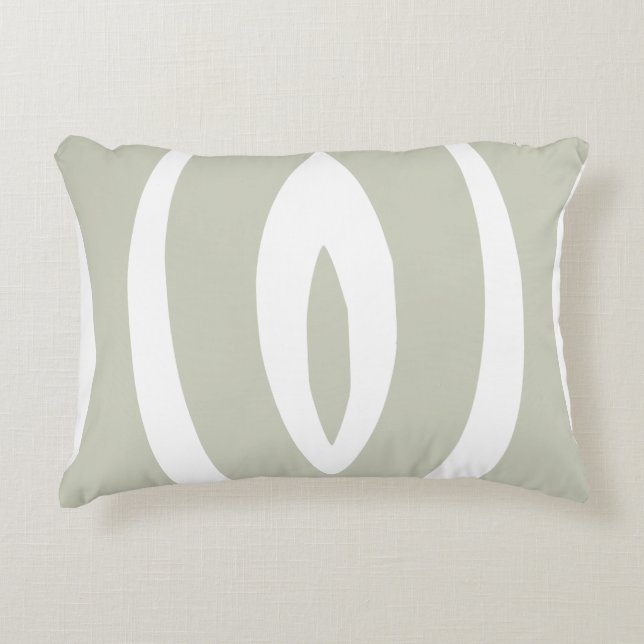 Cojín Decorativo Ritmo natural Minimalista (Anverso)