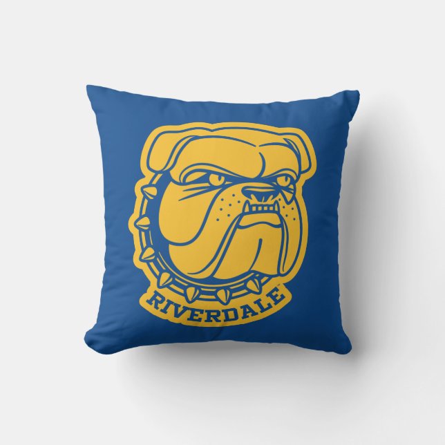 Cojín Decorativo Riverdale Bulldog Head (Anverso)
