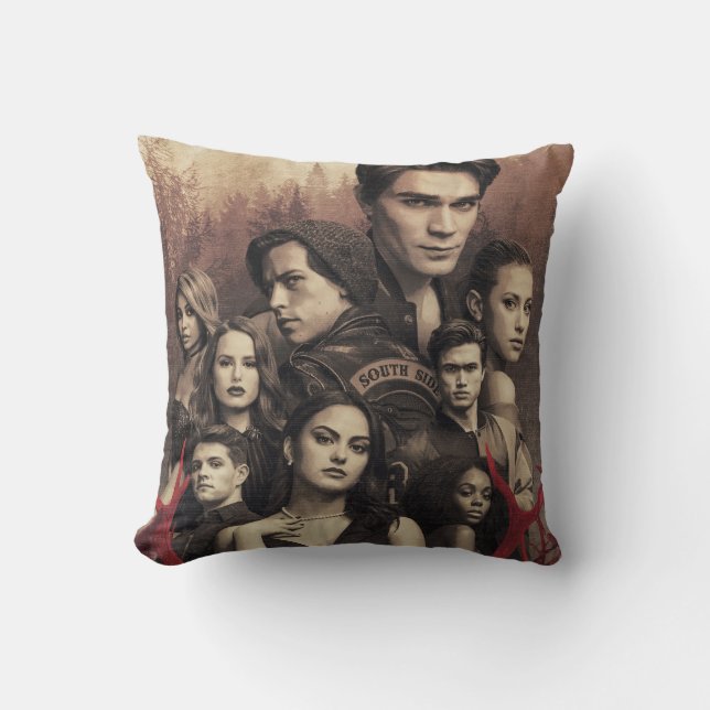 Cojín Decorativo Riverdale Deer Skull Poster (Anverso)