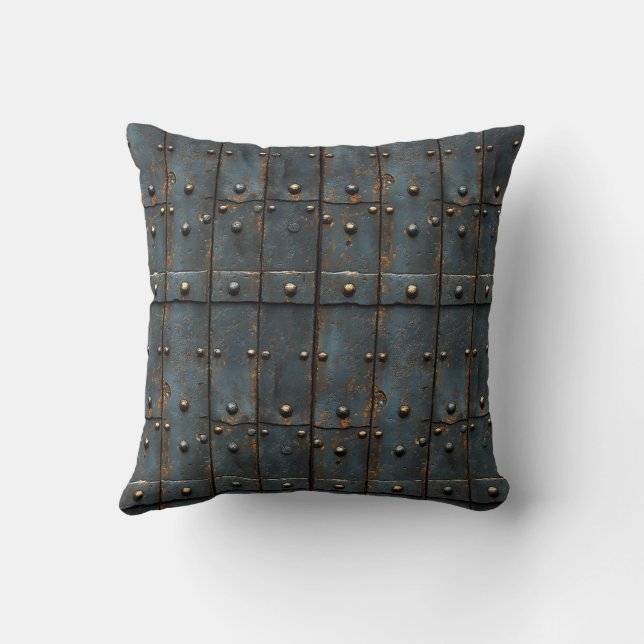 Cojín decorativo Rivets metalizado (Reverso)