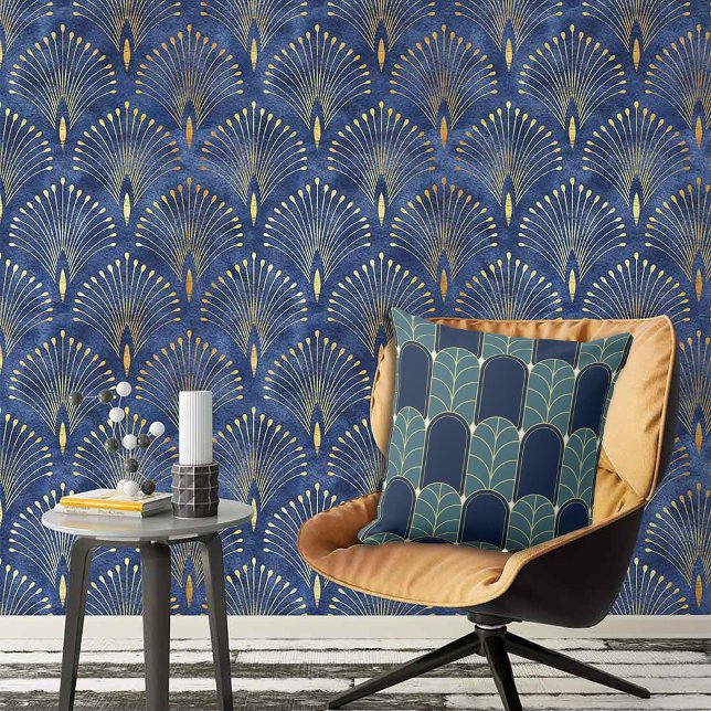 Cojín Decorativo Roaring Twenties Revival Geometric (Subido por el creador)