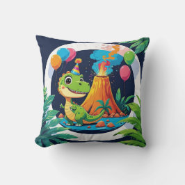 Cojín Decorativo Roarsome Dino Throw Pillow