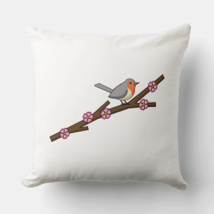 Cojín Decorativo Robin en Sakura