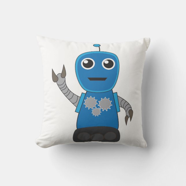 Cojín Decorativo Robot (Anverso)