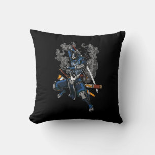 Cojín Decorativo Robot Ninja Samurai Warriai Martial Arts