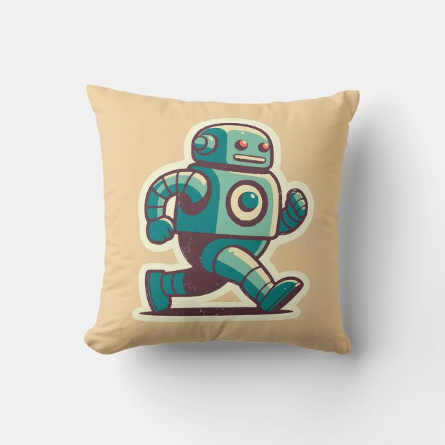 Cojín Decorativo Robot Runner (Anverso)