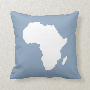 Cojín Decorativo Roca África audaz azul