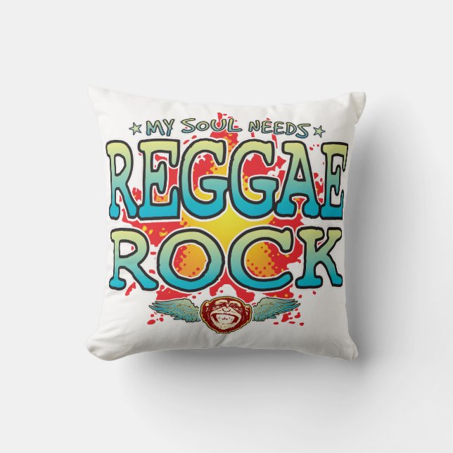Cojín Decorativo Roca de reggae Soul Cushion (Anverso)