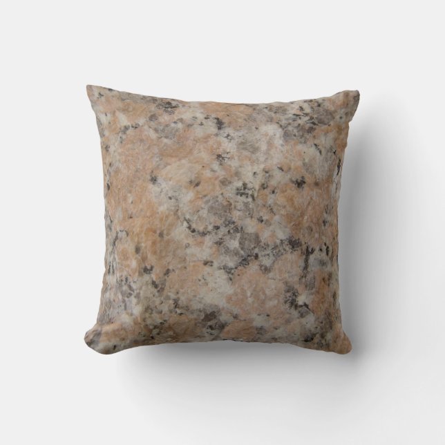 Cojín Decorativo Roca - granito rosado (Anverso)