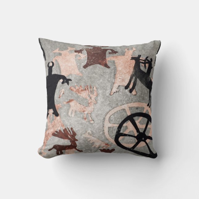 Cojín Decorativo Roca que pinta 1994 (Anverso)