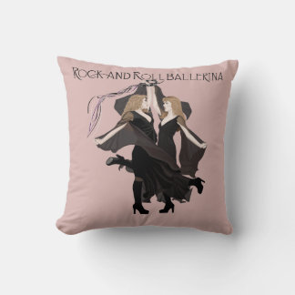 Cojín Decorativo Roca rosa y Rollo Ballerina Pillow