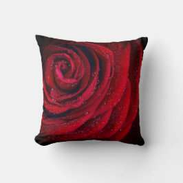 Cojín Decorativo Rocío de Flor de Rosa