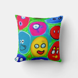 Cojín Decorativo Rock Mascota abstracto
