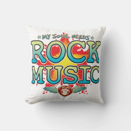 Cojín Decorativo Rock Music Soul Cushion