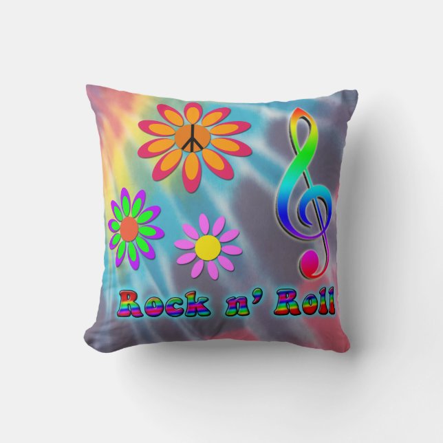 Cojín Decorativo Rock n' Roll (Anverso)
