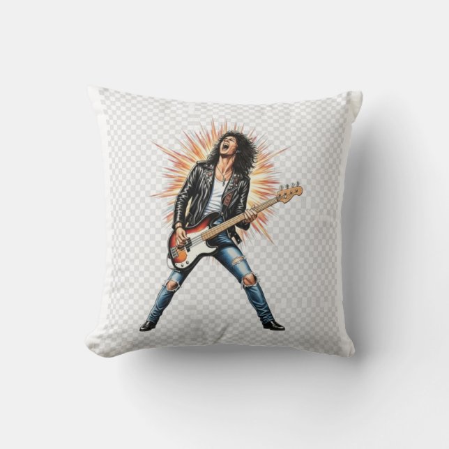 Cojín Decorativo Rock star cushion (Anverso)