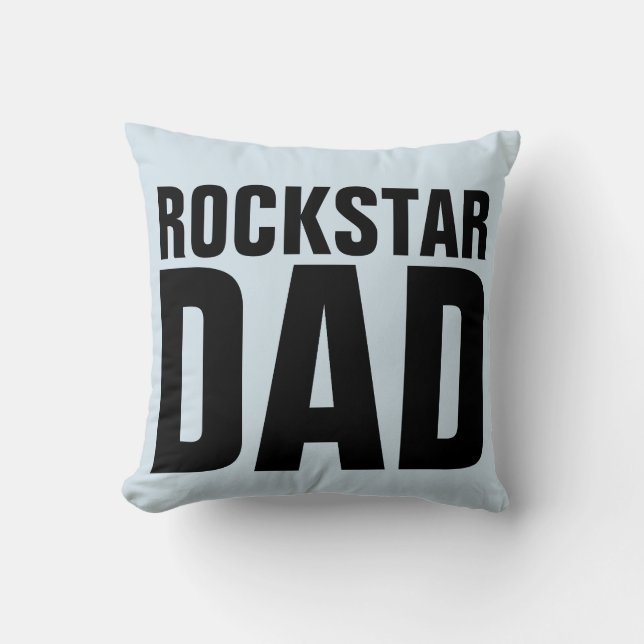 COJÍN DECORATIVO ROCKSTAR DAD PILLOWS (Anverso)