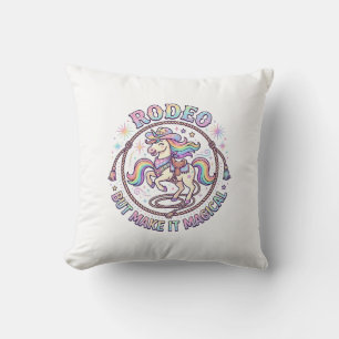 Cojín Decorativo Rodeo de Unicornios pero Hazlo Mágico Regalo Diver