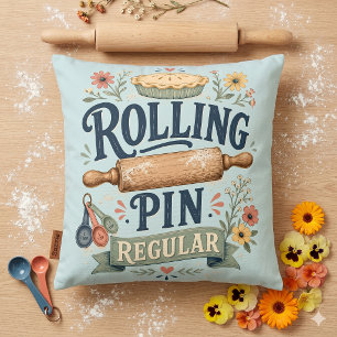 Cojín Decorativo Rodillo de Amasar Regular Cottage Baker