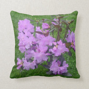 Cojín Decorativo Rododendros púrpuras
