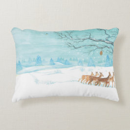 Cojín Decorativo Roe deer Winter