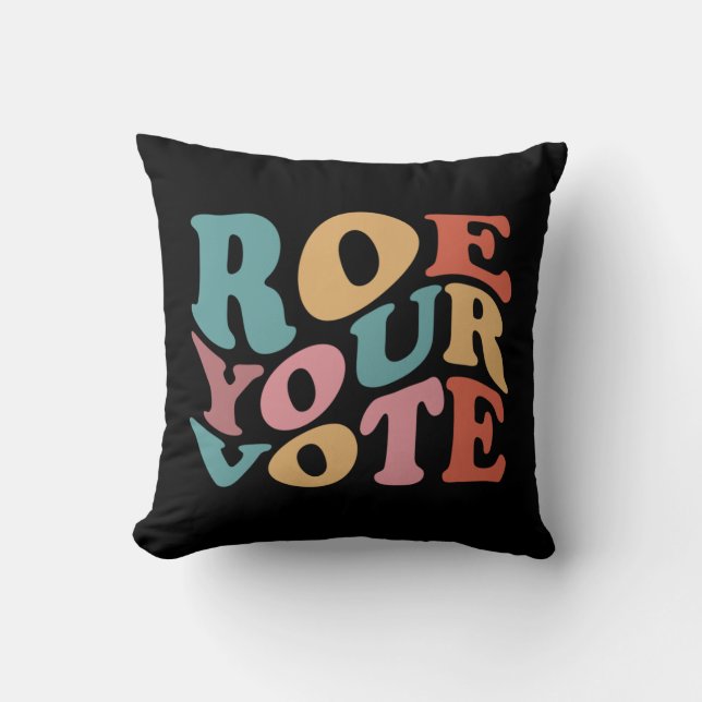 Cojín Decorativo Roe Roe Roe Su VOTO 6 (Anverso)