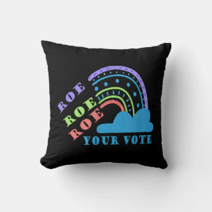 Cojín Decorativo Roe roe tu voto a favor de la elección