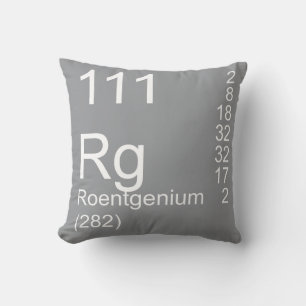 Cojín Decorativo Roentgenium