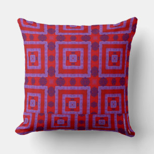 Cojín decorativo rojo