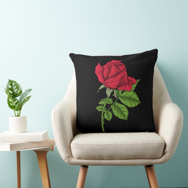 Cojín Decorativo Rojo (Silla)