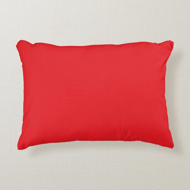 Cojín Decorativo Rojo (Anverso)