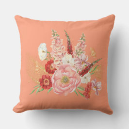 Cojín decorativo rojo