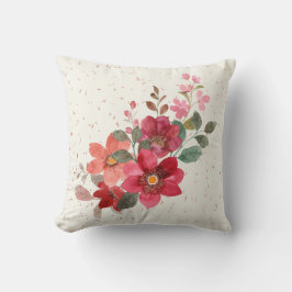 Cojín decorativo rojo