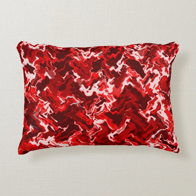Cojín Decorativo Rojo (Anverso)