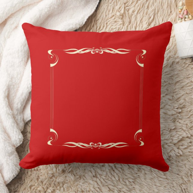 Cojín Decorativo Rojo (Manta)