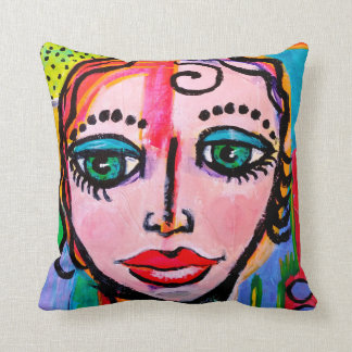 Cojín decorativo rojo colorido 16x16 del algodón