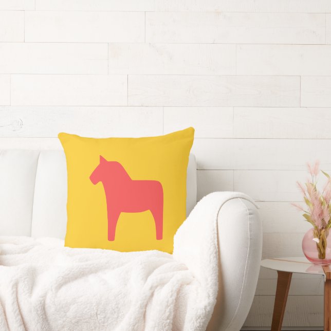 Cojín decorativo Rojo de Caballo Dala (Sofá)