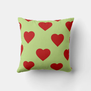 Cojín Decorativo Rojo Elegante Lindo Acogedor Moderno Romántico Chi