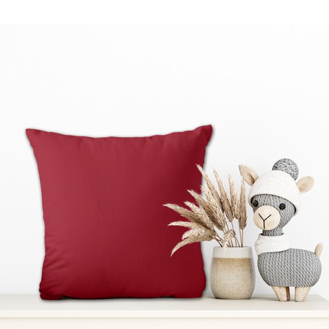 Cojín Decorativo Rojo estético-Cojín decorativo (Subido por el creador)