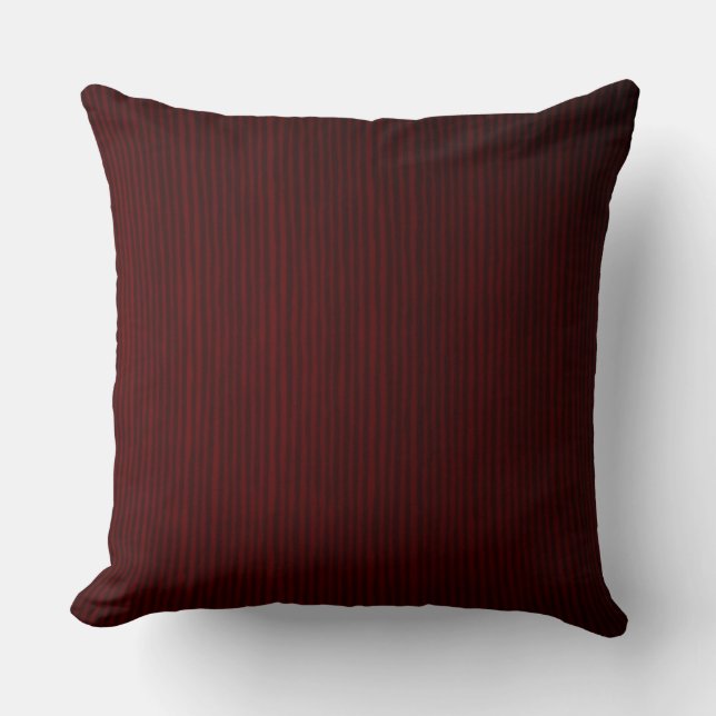 Cojín Decorativo Rojo Oscuro (Anverso)