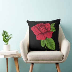Cojín Decorativo Rojo rosa 2