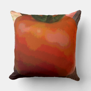 Cojín Decorativo Rojo tomate